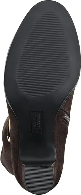 White Mountain Teals Women's Boots Dark Brown : 6 B - Medium, Synthetic - Image 3