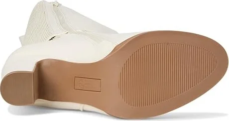 White Mountain Teals Women's Boots Ivory/Smooth : 7.5 B - Medium, Synthetic - Image 3