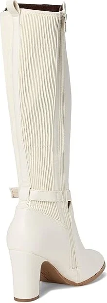 White Mountain Teals Women's Boots Ivory/Smooth : 7.5 B - Medium, Synthetic - Image 4