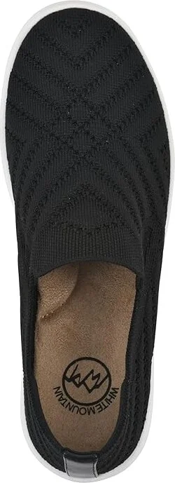 White Mountain Upbear Women's Shoes Black/Fabric : 8.5 M, Synthetic - Image 2