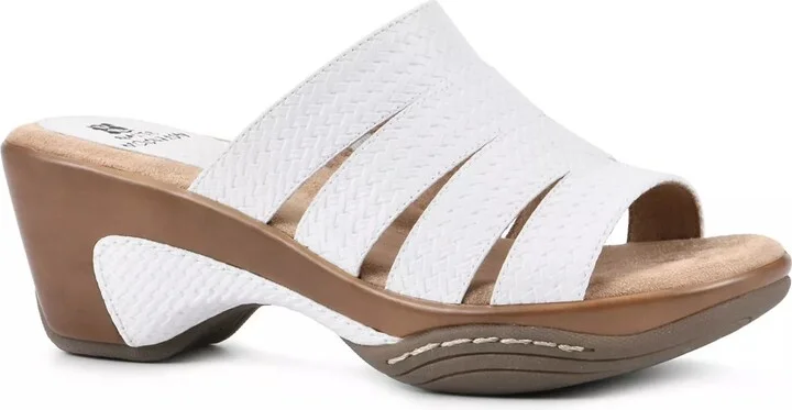 White Mountain Valora Platform Sandal