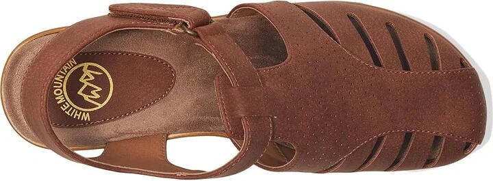 White Mountain Vie Women's Slippers Black/Buc : 7 B - Medium, Synthetic - Image 8