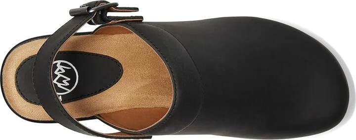 White Mountain Viewable Women's Slippers Brown/Pull Up : 6 B - Medium, Polyester - Image 8