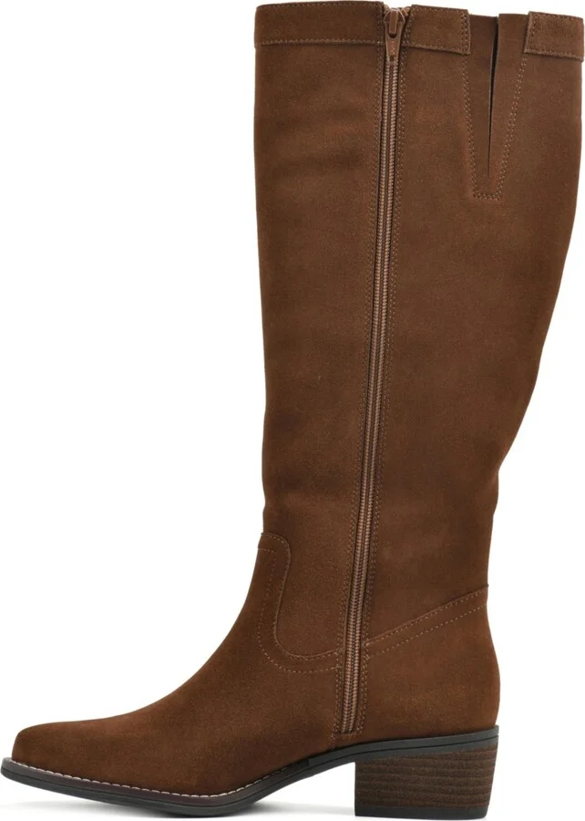 White Mountain Women's Altitude Wide Calf Knee High Boots - Image 6