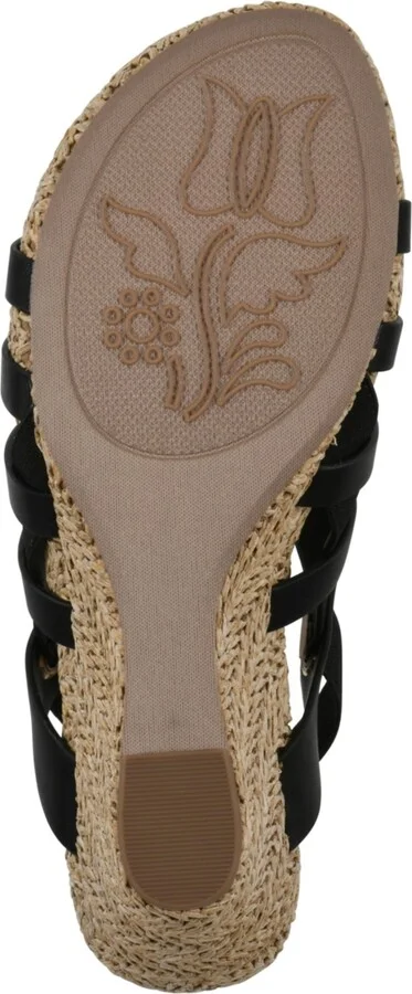 White Mountain Women's Ataps Round Toe Wedge Sandals - Image 10