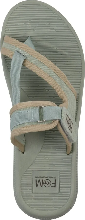 White Mountain Women's Basket Round Toe Flat Sandals - Image 4