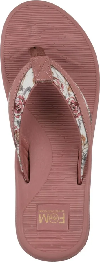 White Mountain Women's Bays Round Toe Flat Sandals - Image 9
