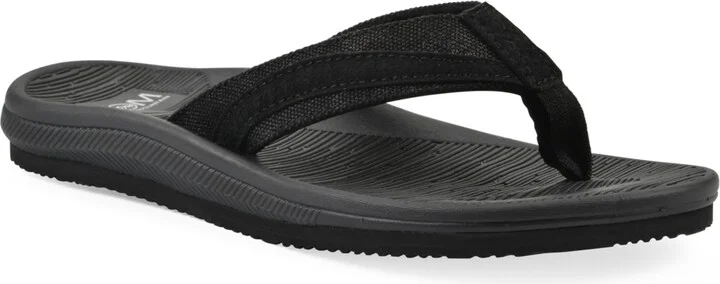 White Mountain Women's Bays Round Toe Flat Sandals