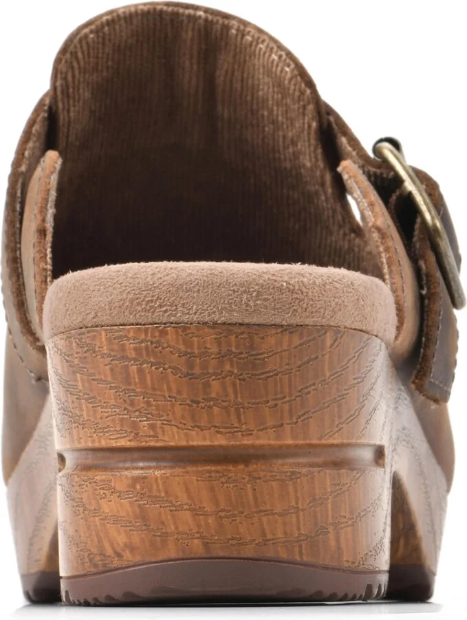 White Mountain Women's Behold Clogs - Brown, Leather - Image 5