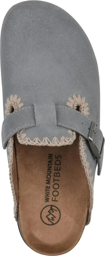 White Mountain Women's Bendees Round Toe Mules - Image 4