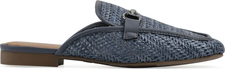 White Mountain Women's Bobbin Slip-On Mules - Image 2