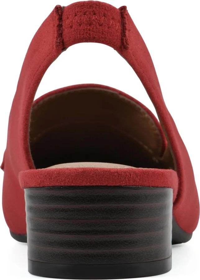 White Mountain Women's Boreal Slingback Heels - Image 8