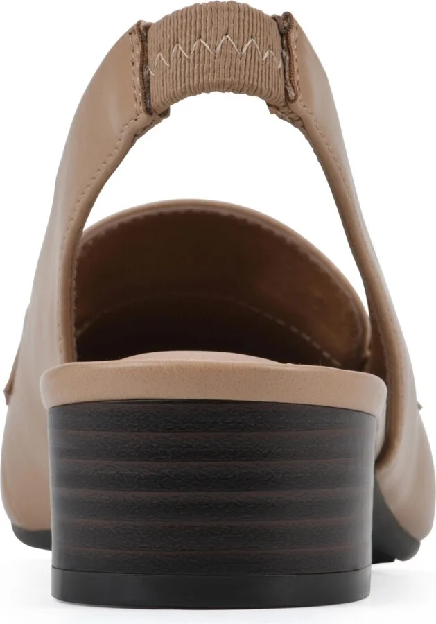 White Mountain Women's Boreal Slingback Loafers - Image 8