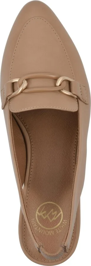 White Mountain Women's Boreal Slingback Loafers - Image 9