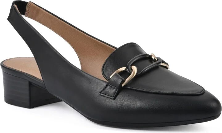 White Mountain Women's Boreal Slingback Loafers