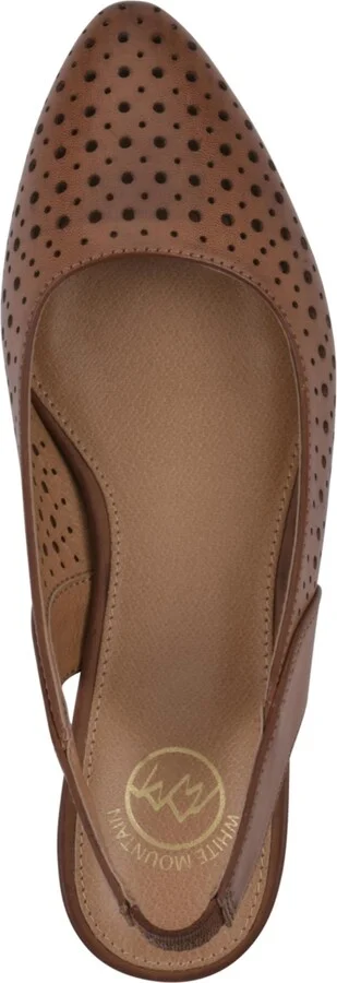 White Mountain Women's Boronic Block Heel Slingbacks - Image 4