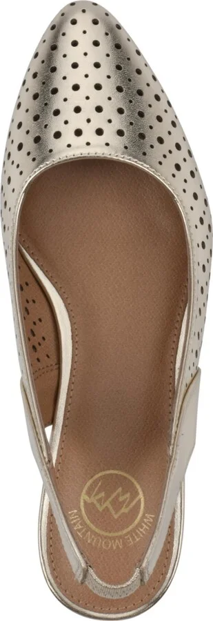 White Mountain Women's Boronic Block Heel Slingbacks - Image 9
