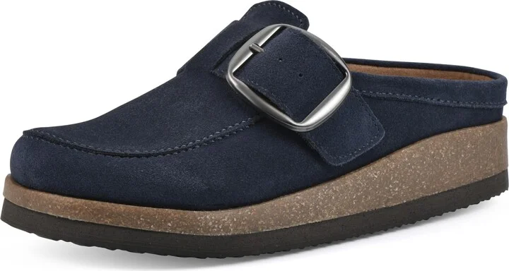 Navy/Suede