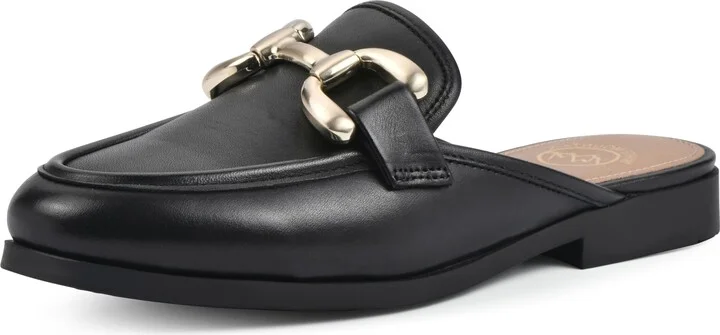 WHITE MOUNTAIN Women's Castor Moc Toe Mule