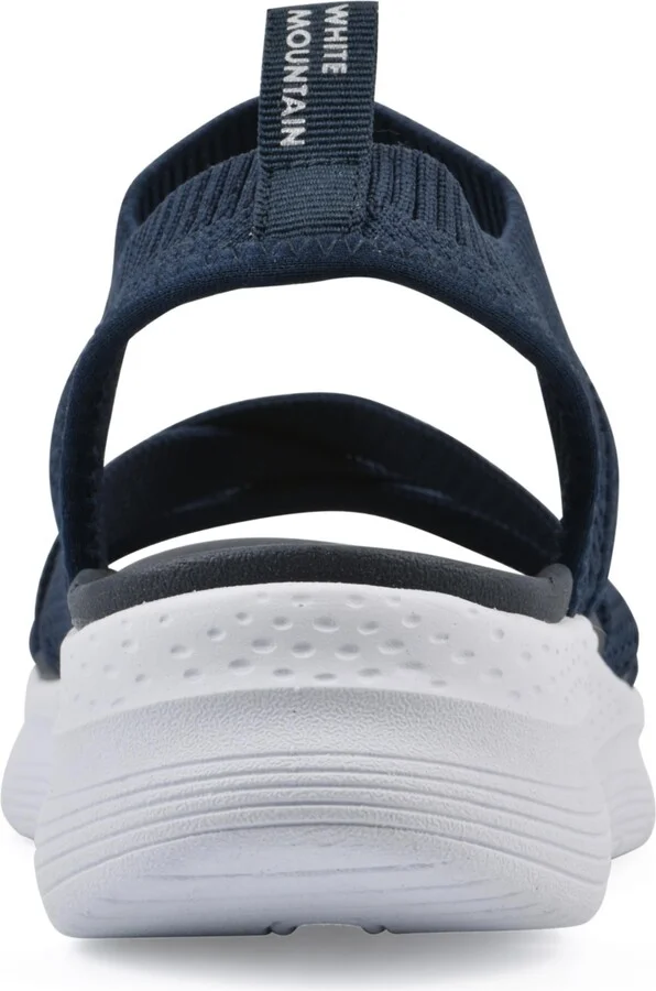 White Mountain Women's Charry Round Toe Flat Sandals - Image 3