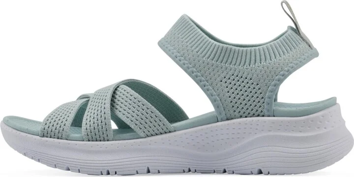 White Mountain Women's Charry Round Toe Flat Sandals - Image 11