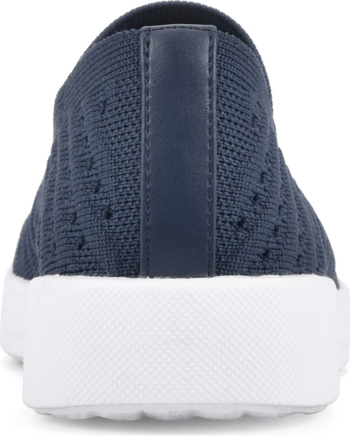 White Mountain Women's Courage Slip On Sneakers - Navy, Fabric - Image 3