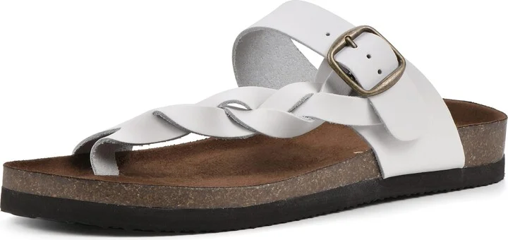 WHITE MOUNTAIN Women's Crawford Footbed Sandal