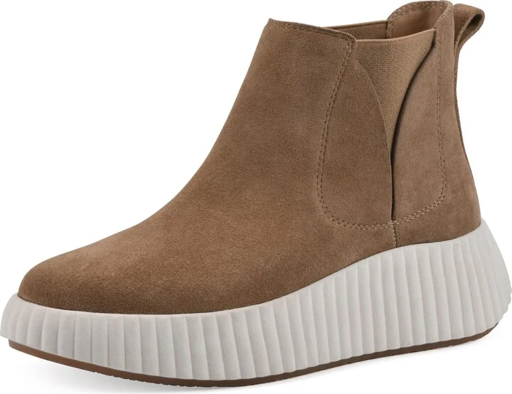 WHITE MOUNTAIN Women's Dignify Platform High-Top Sneaker Bootie