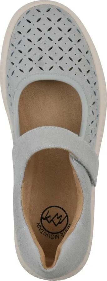 White Mountain Women's Doubles Round Toe Sneakers - Image 4