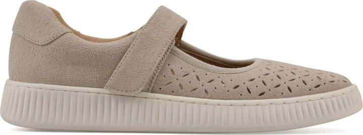 White Mountain Women's Doubles Round Toe Sneakers - Image 6