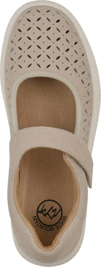 White Mountain Women's Doubles Round Toe Sneakers - Image 8
