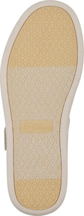 White Mountain Women's Doubles Round Toe Sneakers - Image 9