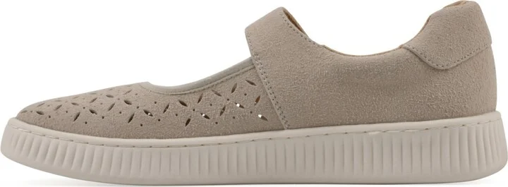 White Mountain Women's Doubles Round Toe Sneakers - Image 10