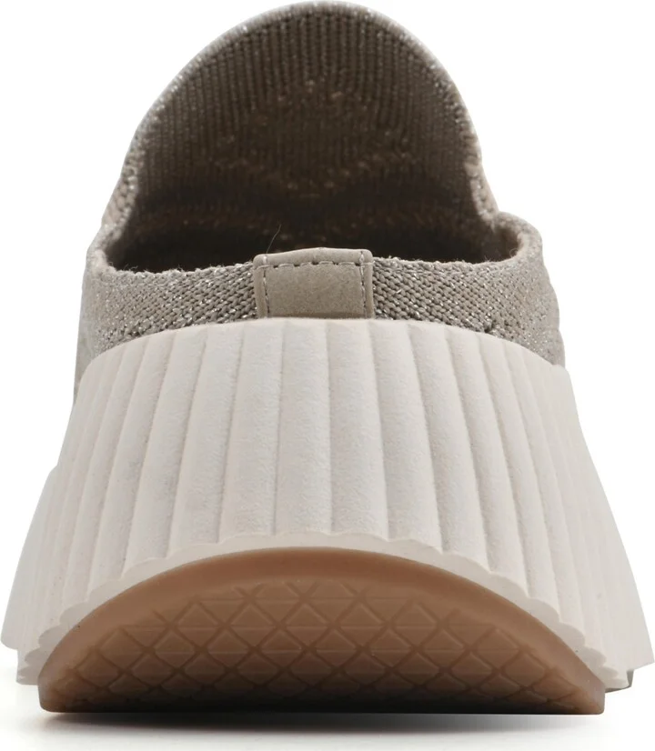 White Mountain Women's Dystant Slip On Platform Sneakers - Gold, Fabric - Image 3