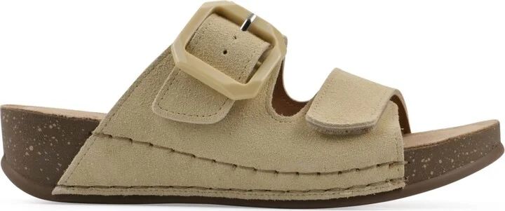 White Mountain Women's Fearful Slip-On Wedge Sandals - Image 2