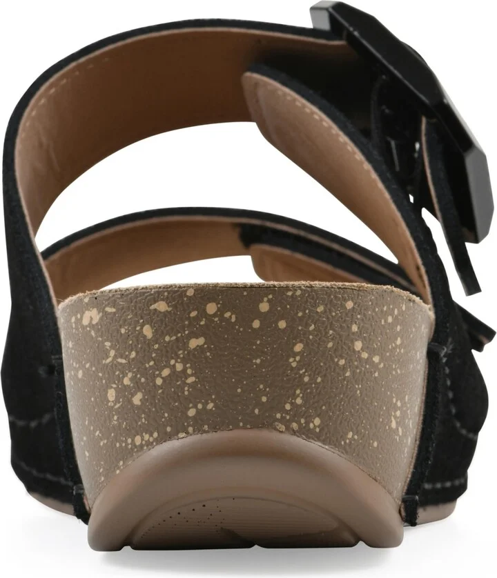 White Mountain Women's Fearful Slip-On Wedge Sandals - Image 8