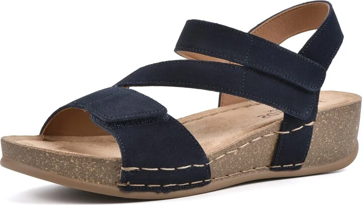 Navy/Suede