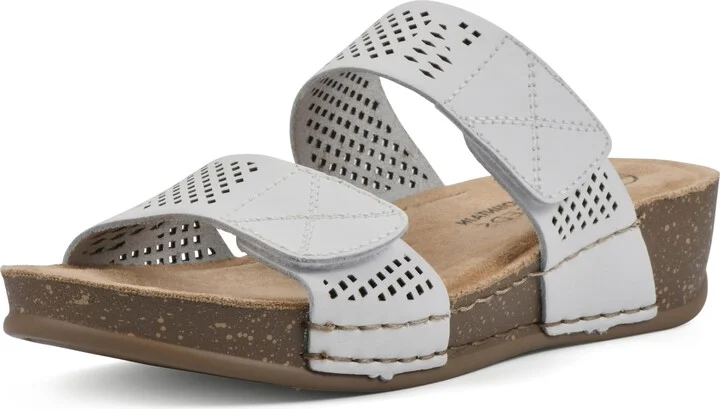 White/Leather