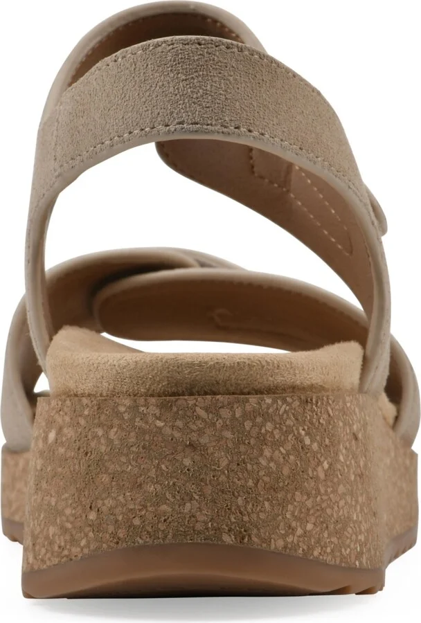 White Mountain Women's Gelato Round Toe Wedge Sandals - Image 3