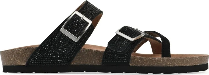 White Mountain Women's Grays Round Toe Flat Sandals - Image 2