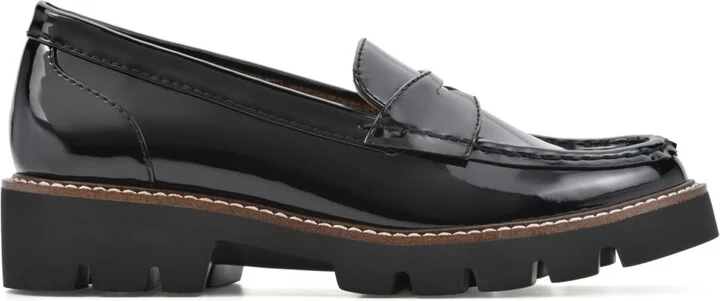 White Mountain Women's Gunner Lug Sole Loafers - Image 2