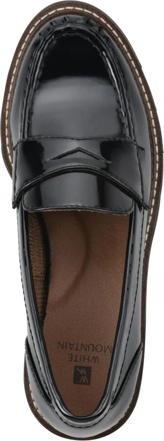 White Mountain Women's Gunner Lug Sole Loafers - Image 4