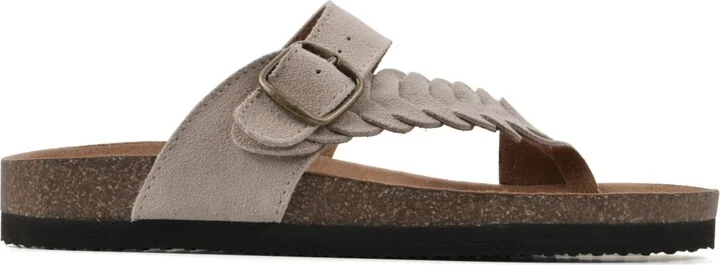 White Mountain Women's Happier Footbeds Sandals - Brown, Leather - Image 7