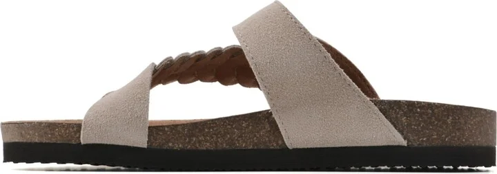 White Mountain Women's Happier Footbeds Sandals - Brown, Leather - Image 11