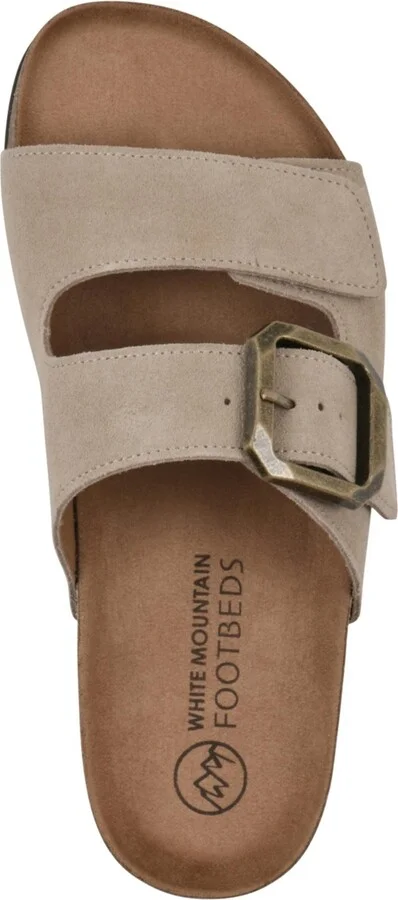 White Mountain Women's Hayloft Round Toe Flat Sandals - Image 4