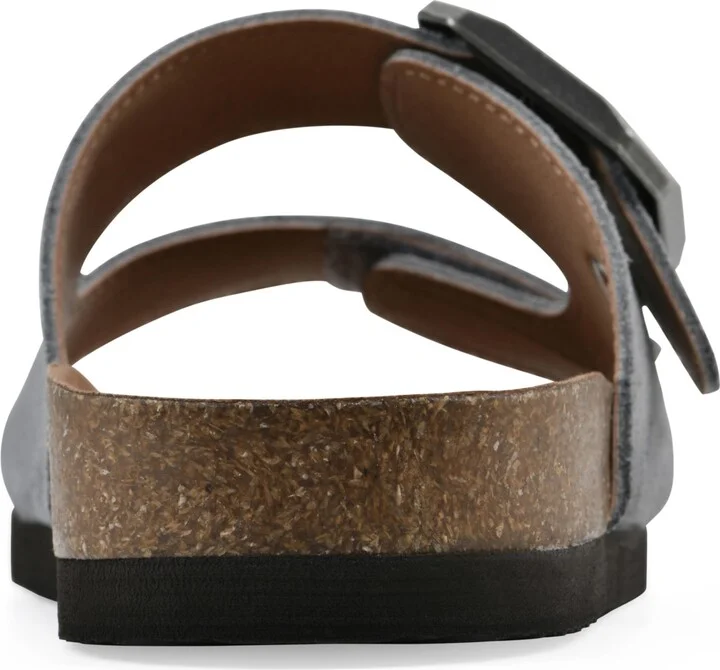 White Mountain Women's Hayloft Round Toe Flat Sandals - Image 8