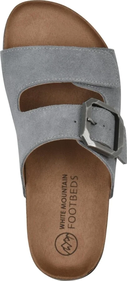White Mountain Women's Hayloft Round Toe Flat Sandals - Image 9