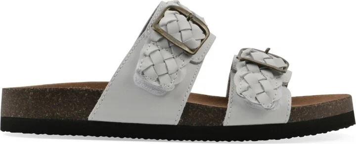 White Mountain Women's Hey Hey Round Toe Flat Sandals - Image 2