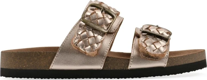 White Mountain Women's Hey Hey Round Toe Flat Sandals - Image 7