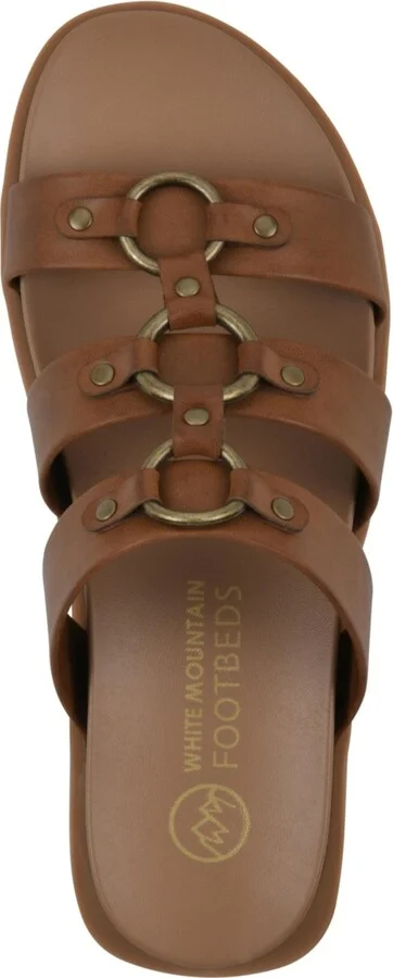 White Mountain Women's Koala Slip-On Flat Sandals - Image 4